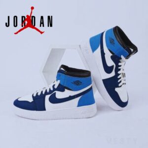 Nk Premium Imported AJ1 WHITE & BLUE